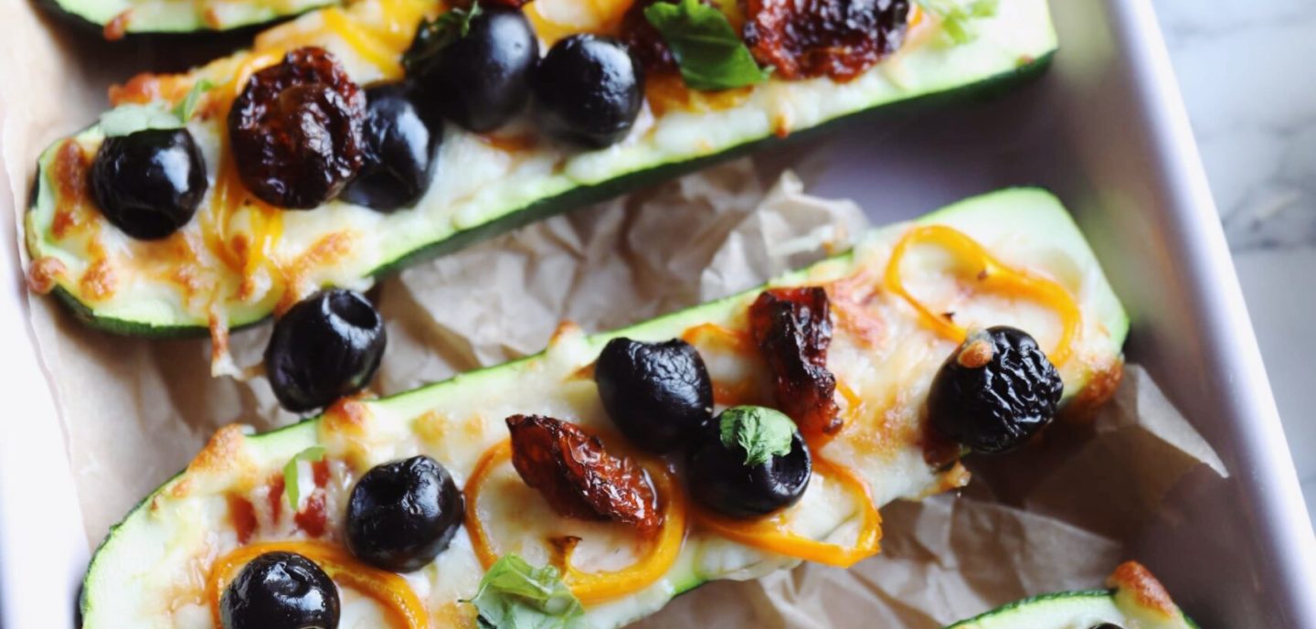 Squashpizzaer i airfryer