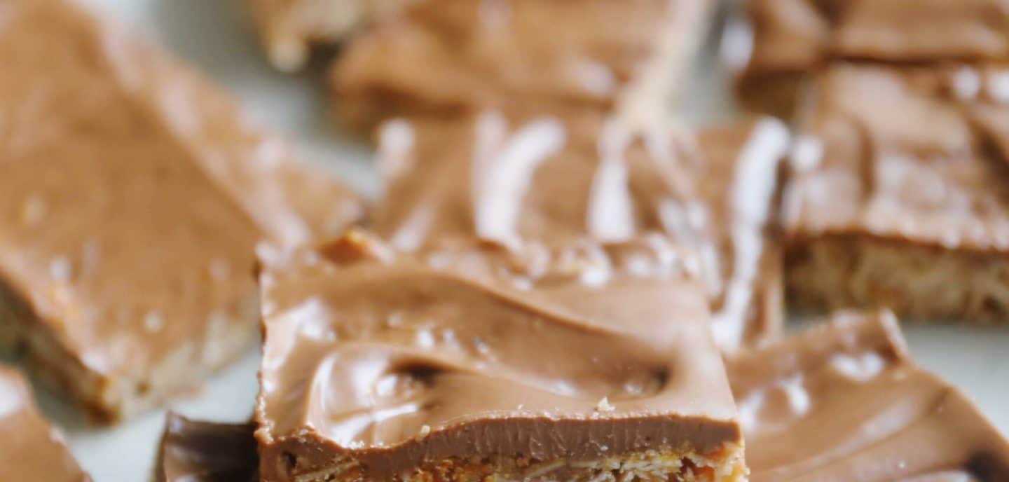 Havretern med nougat