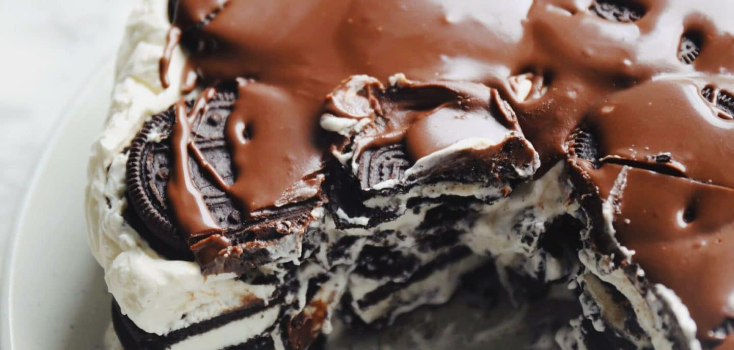 Icebox cake med Oreo