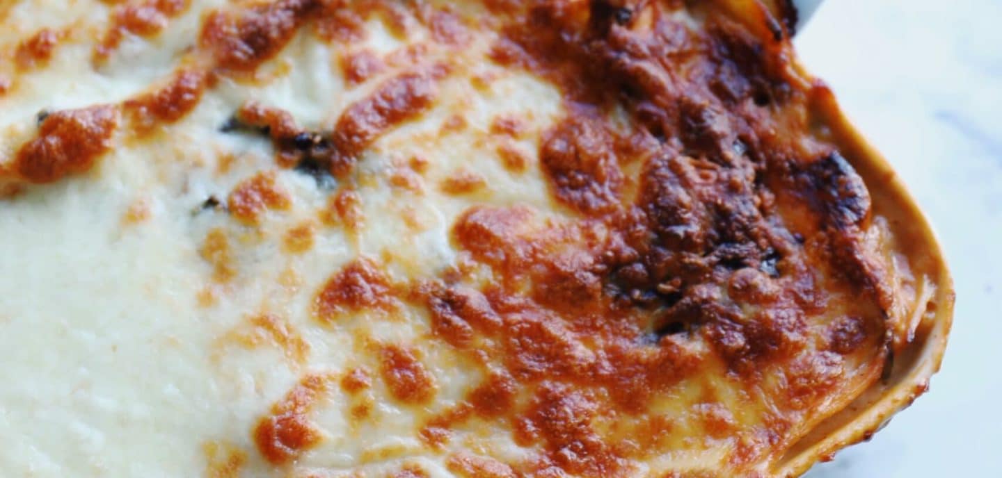 Kyllingelasagne med spinat