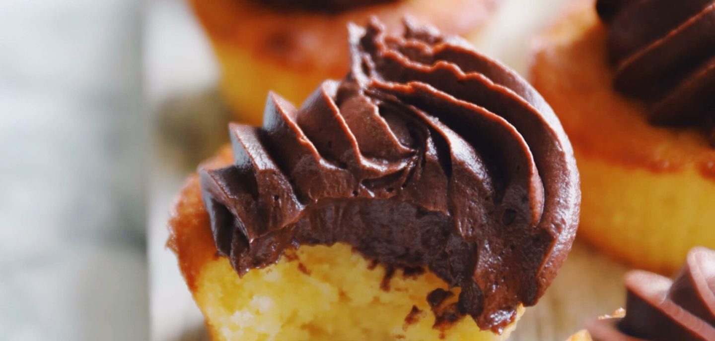 Mazarinmuffins med frosting