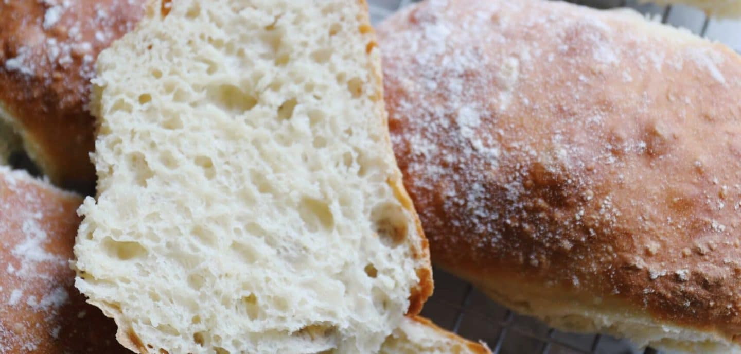 Rustikke sandwichbrød