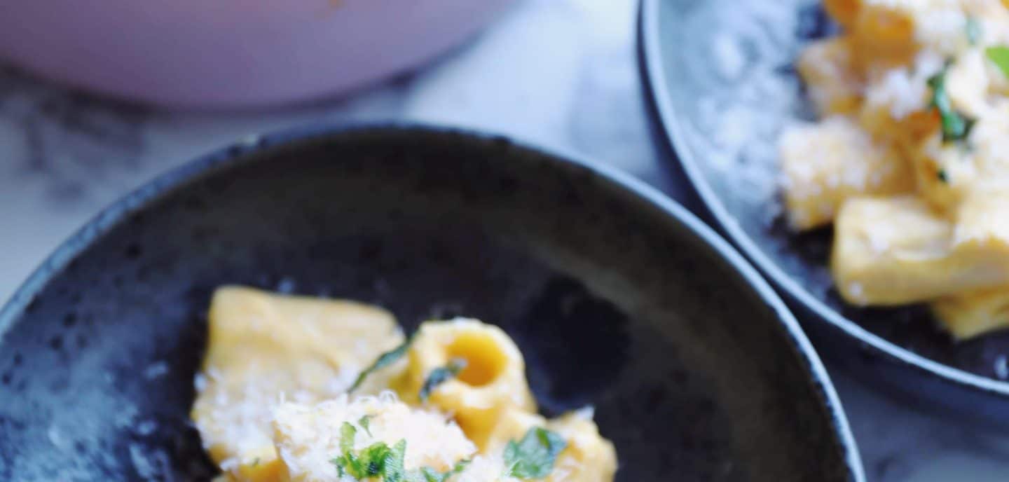 Butternut squash pasta