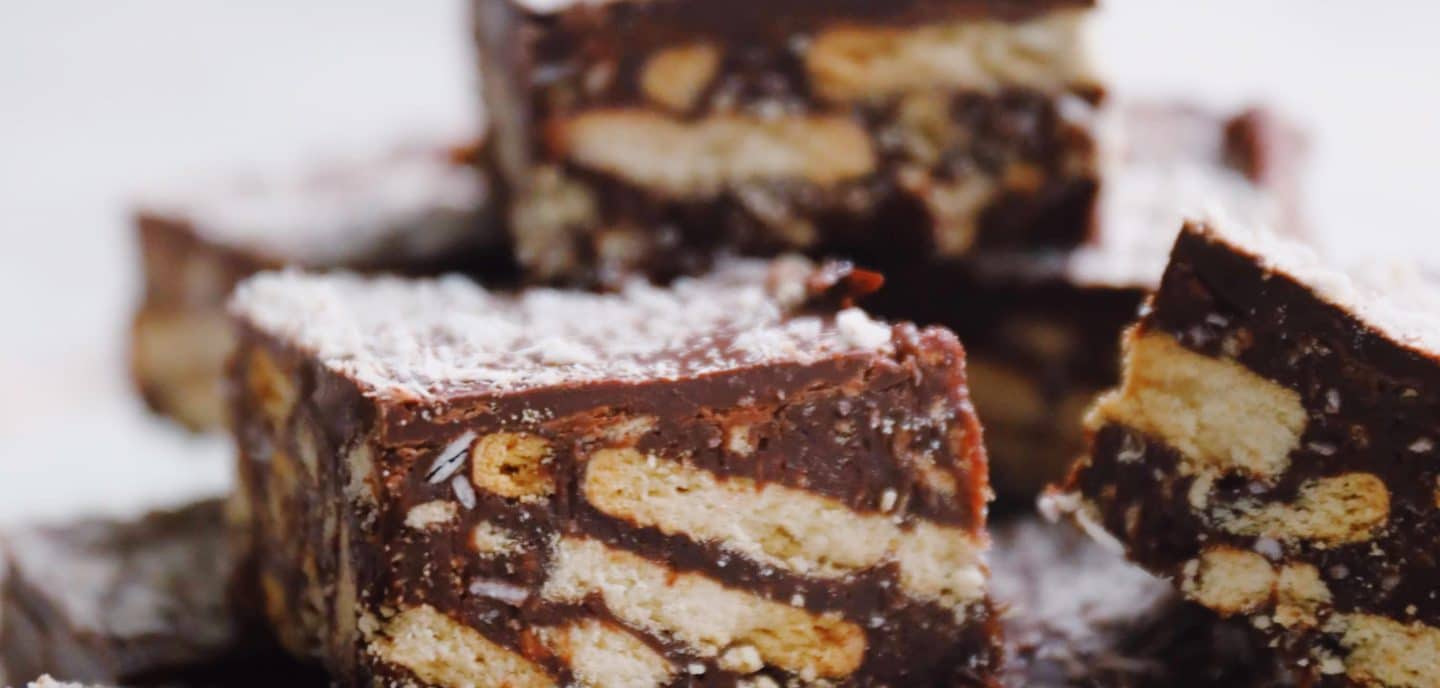 Kiksekonfekt med kokos