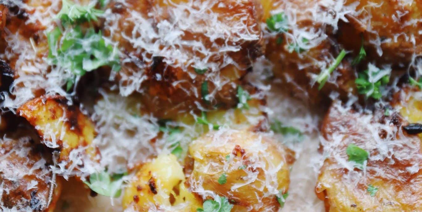 Knuste kartofler i airfryer