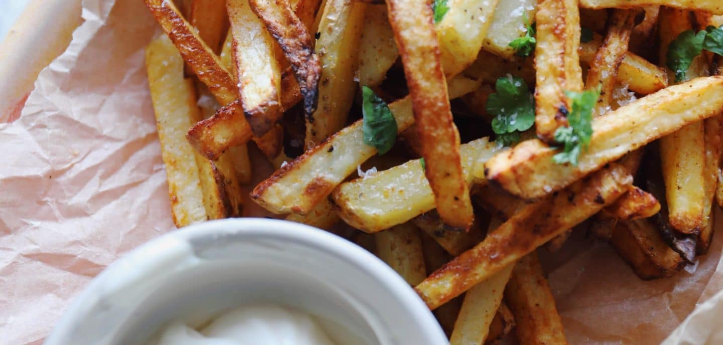Pommes frites i airfryer