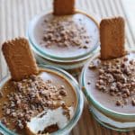 Biscoff cheesecake i glas