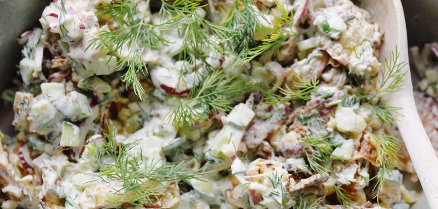 Sprød kartoffelsalat