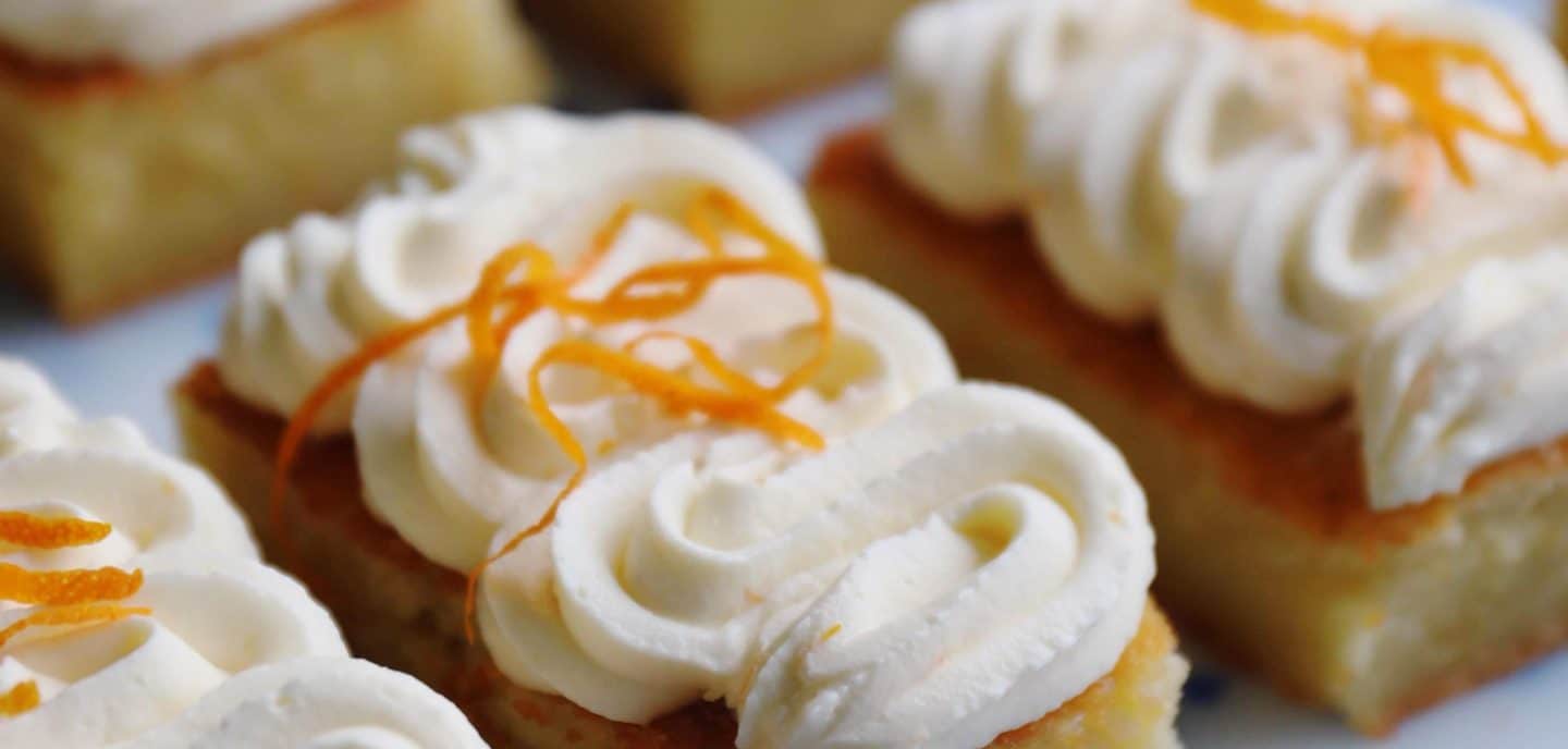 Ricottakage med appelsin og mascarpone