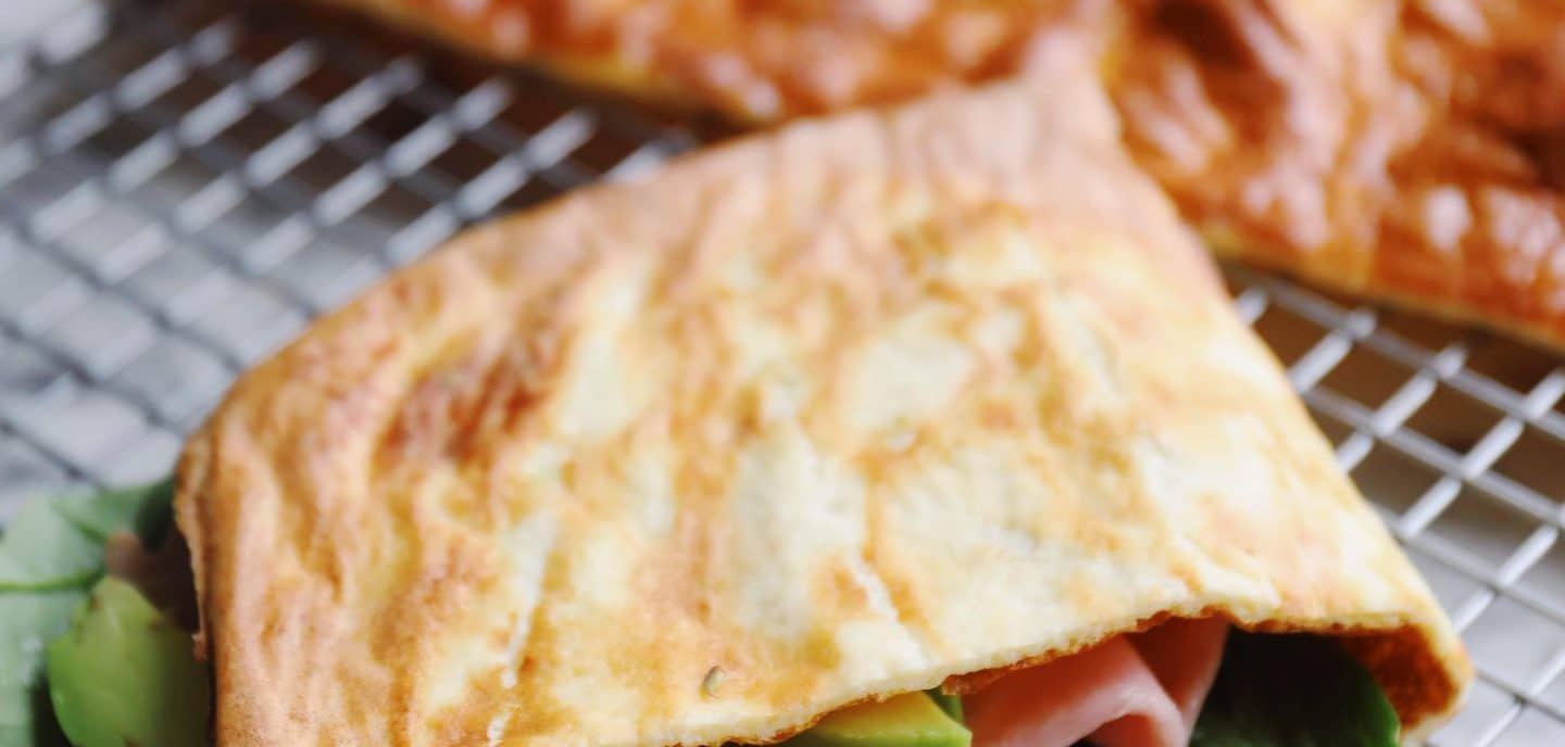 Fladbrød med hytteost