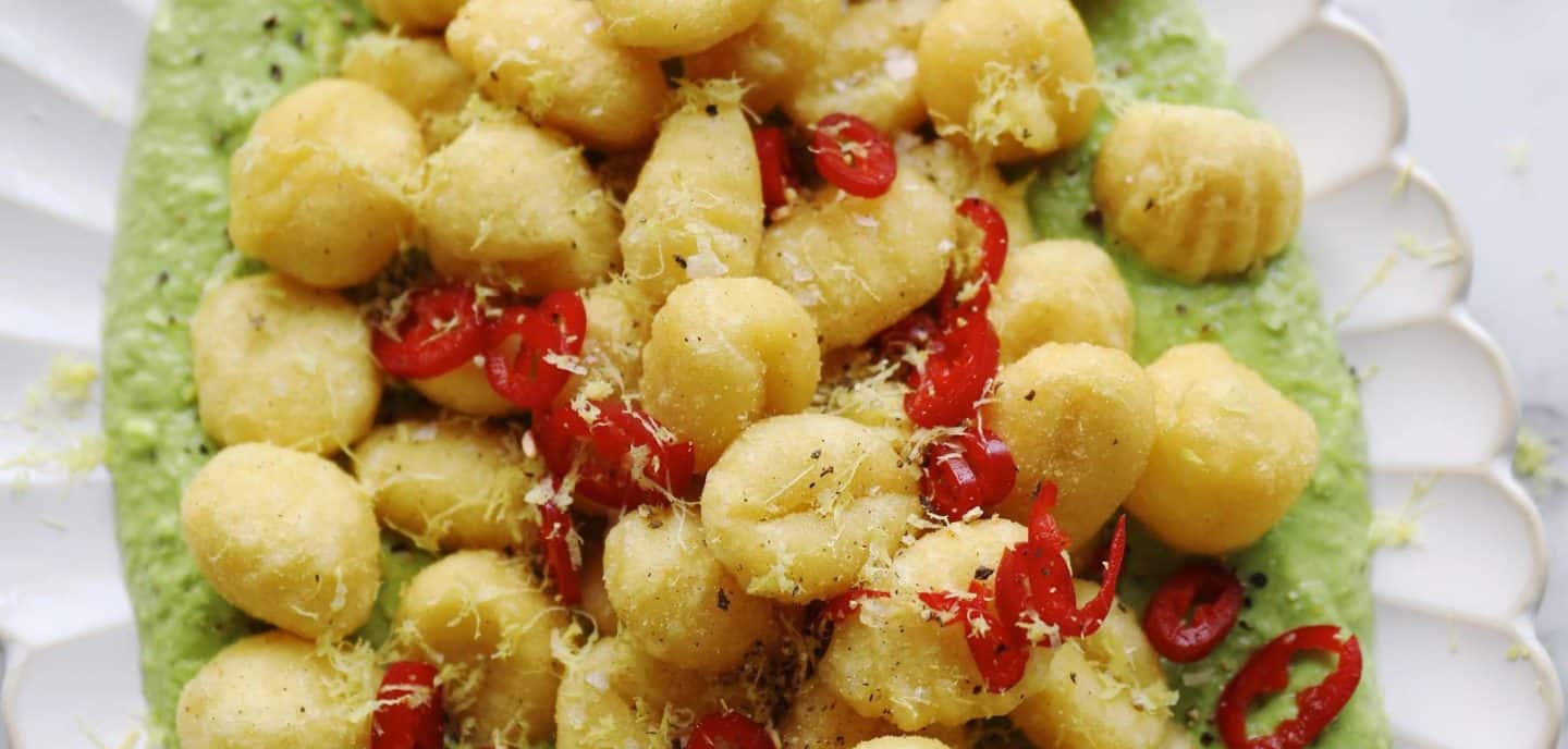 Friterede gnocchi