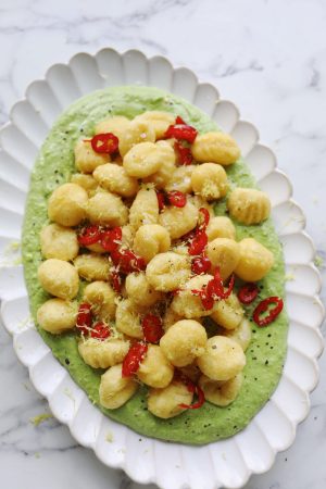 Friterede gnocchi