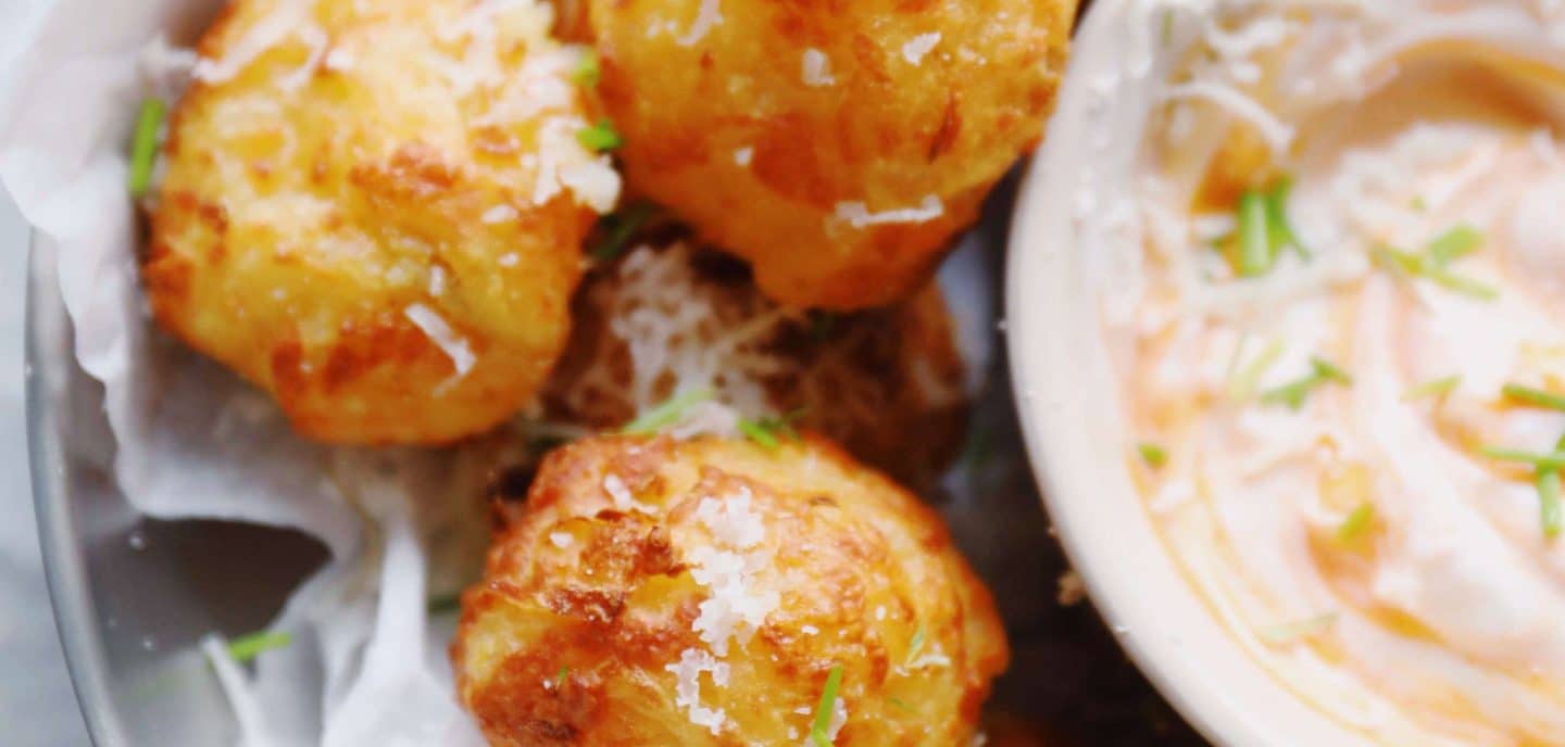 Kartoffelkugler i airfryer