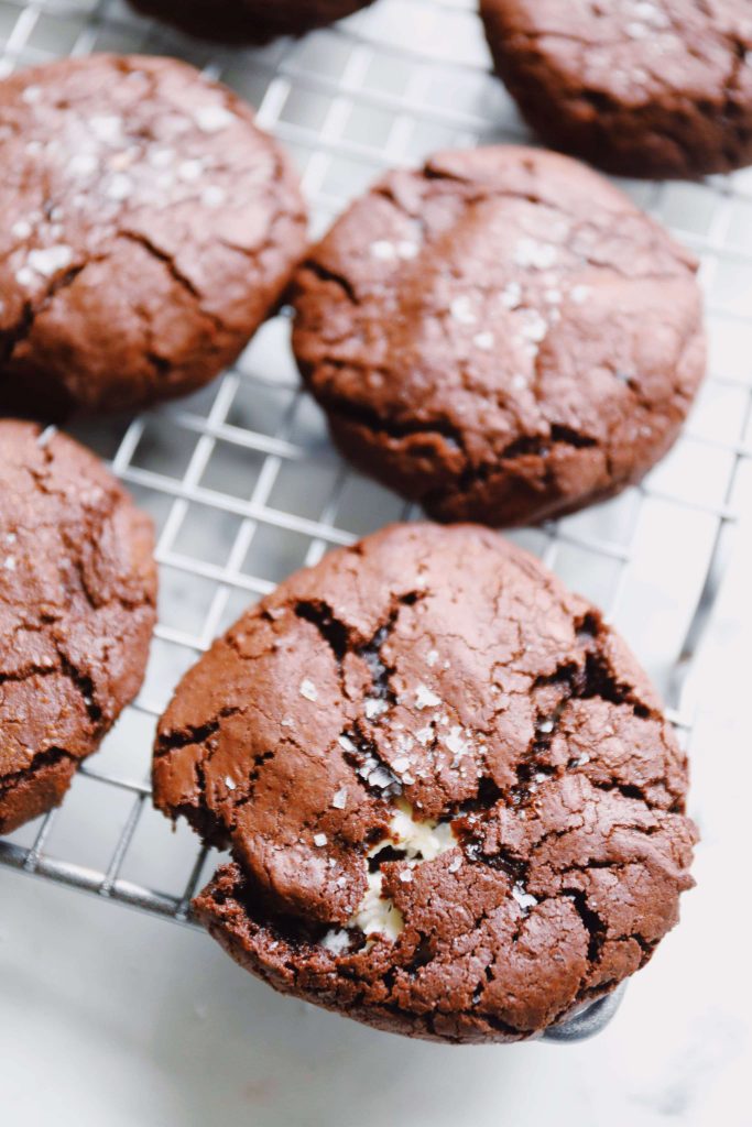 Cheesecake brownie cookies