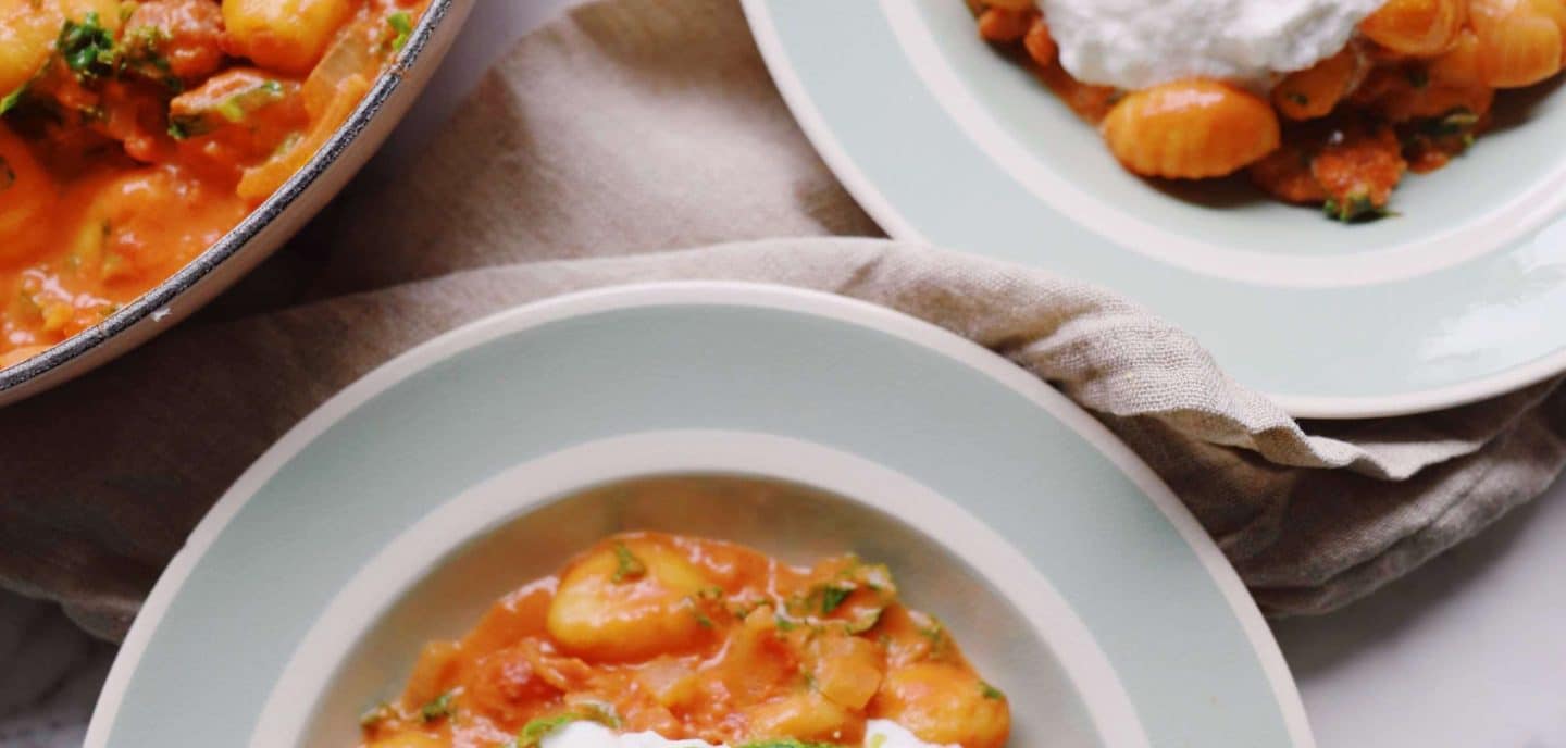 Gnocchi med salsiccia