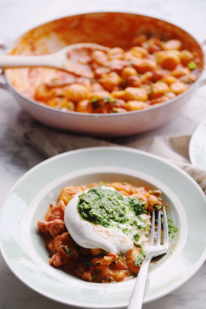 Gnocchi med salsiccia