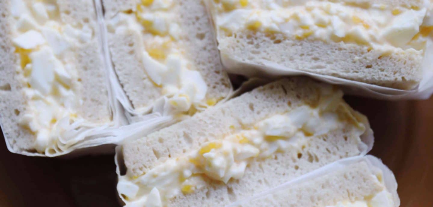 Japansk æggesandwich