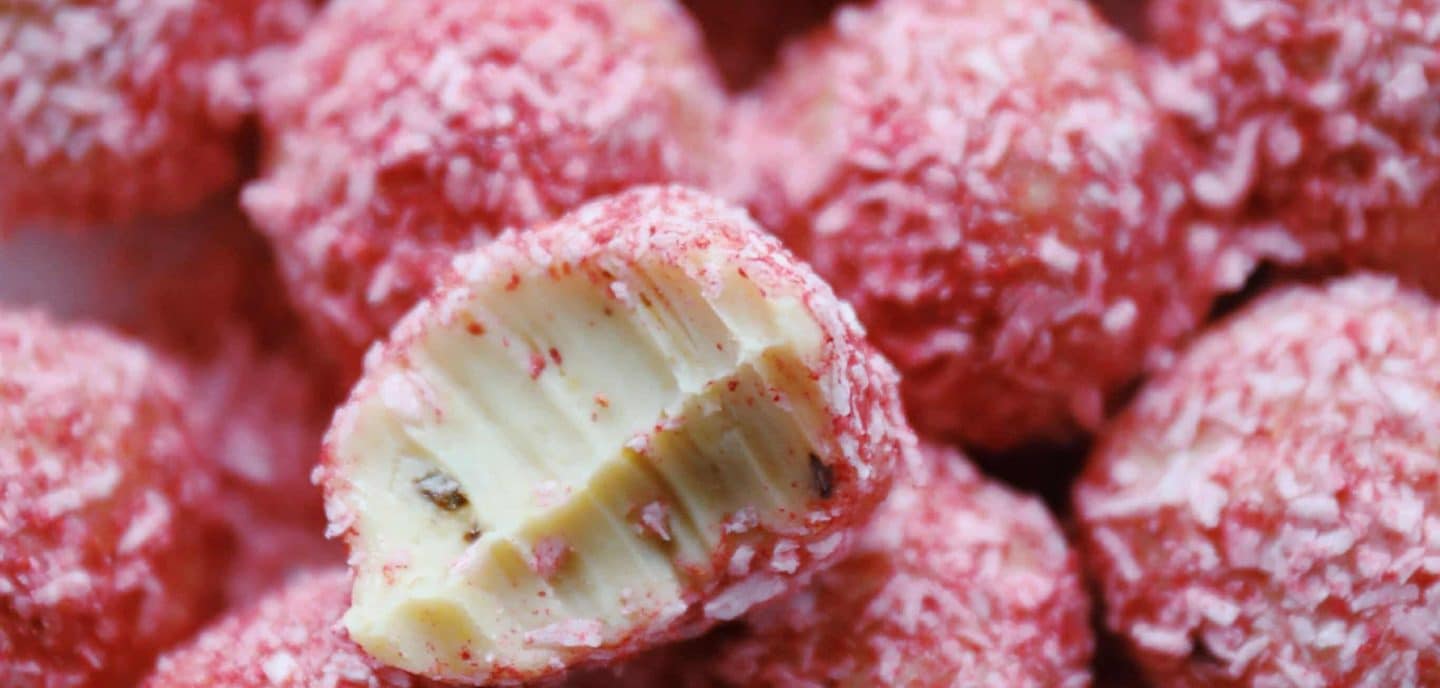 Citrontrøfler med lakrids