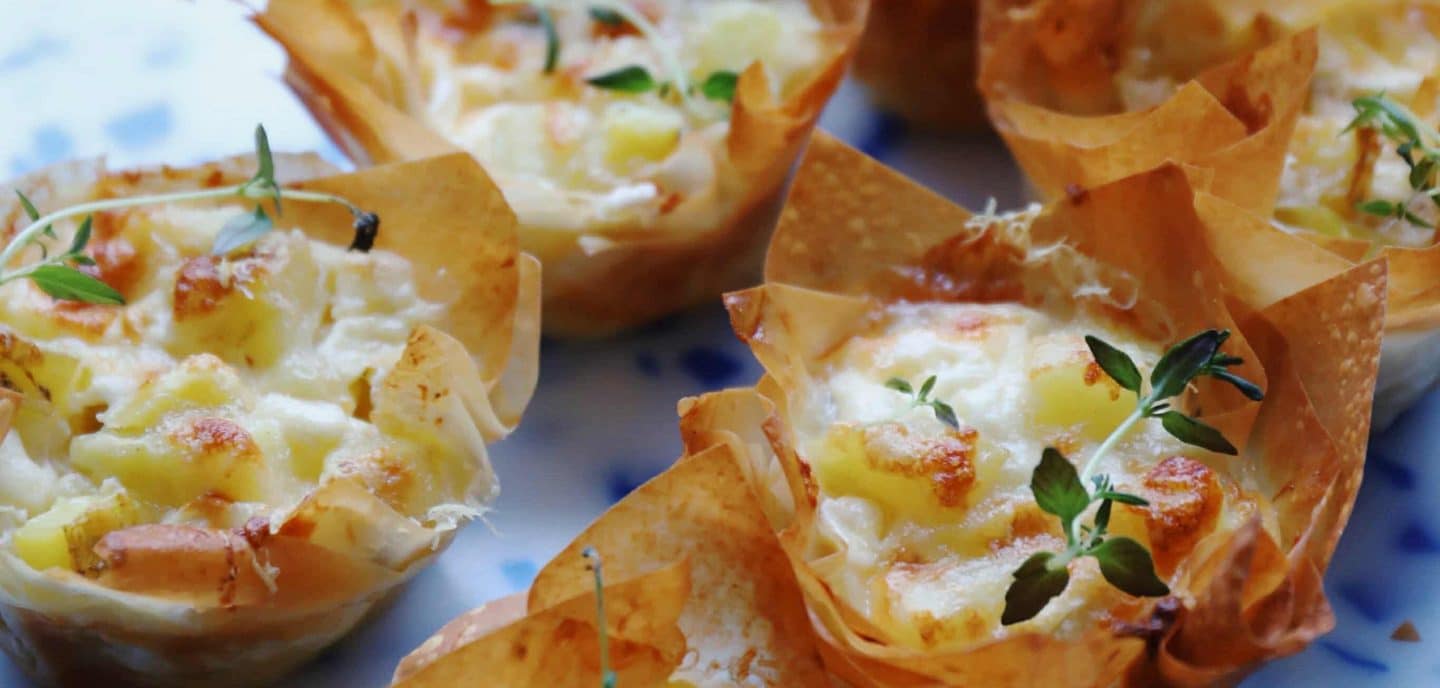 Flødekartofler i filodej