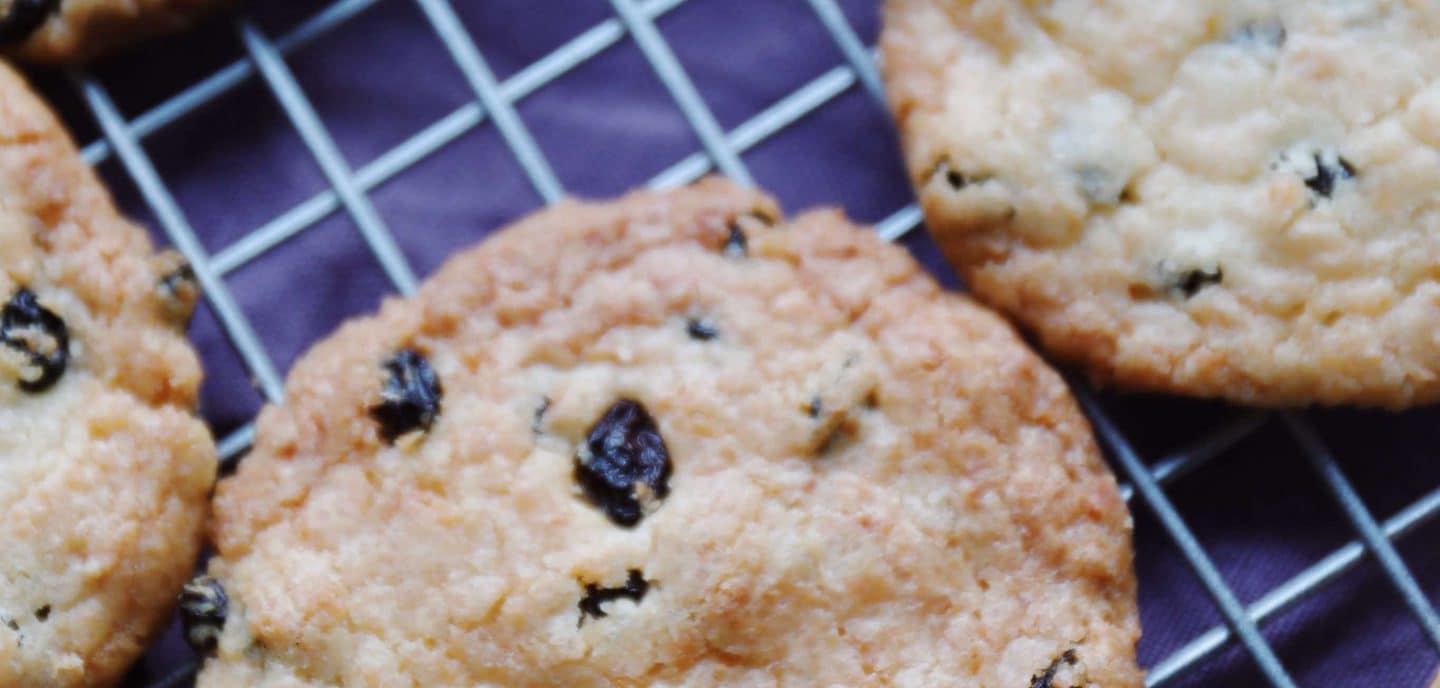 Småkager med kokos og korender