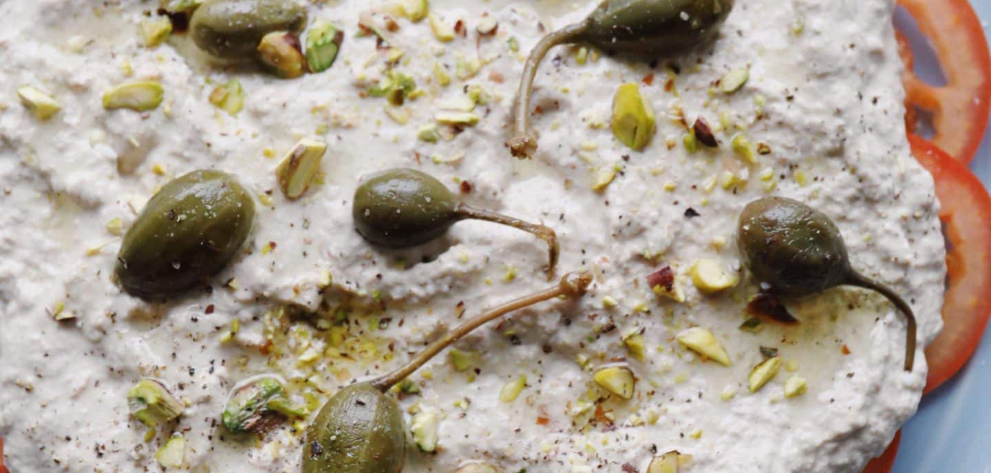 Vitello Tonnato med tomater