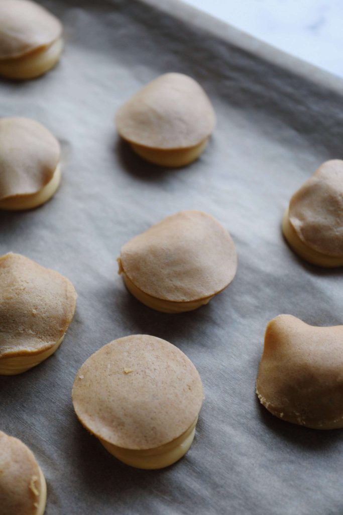 Choux au craquelin med vaniljecreme