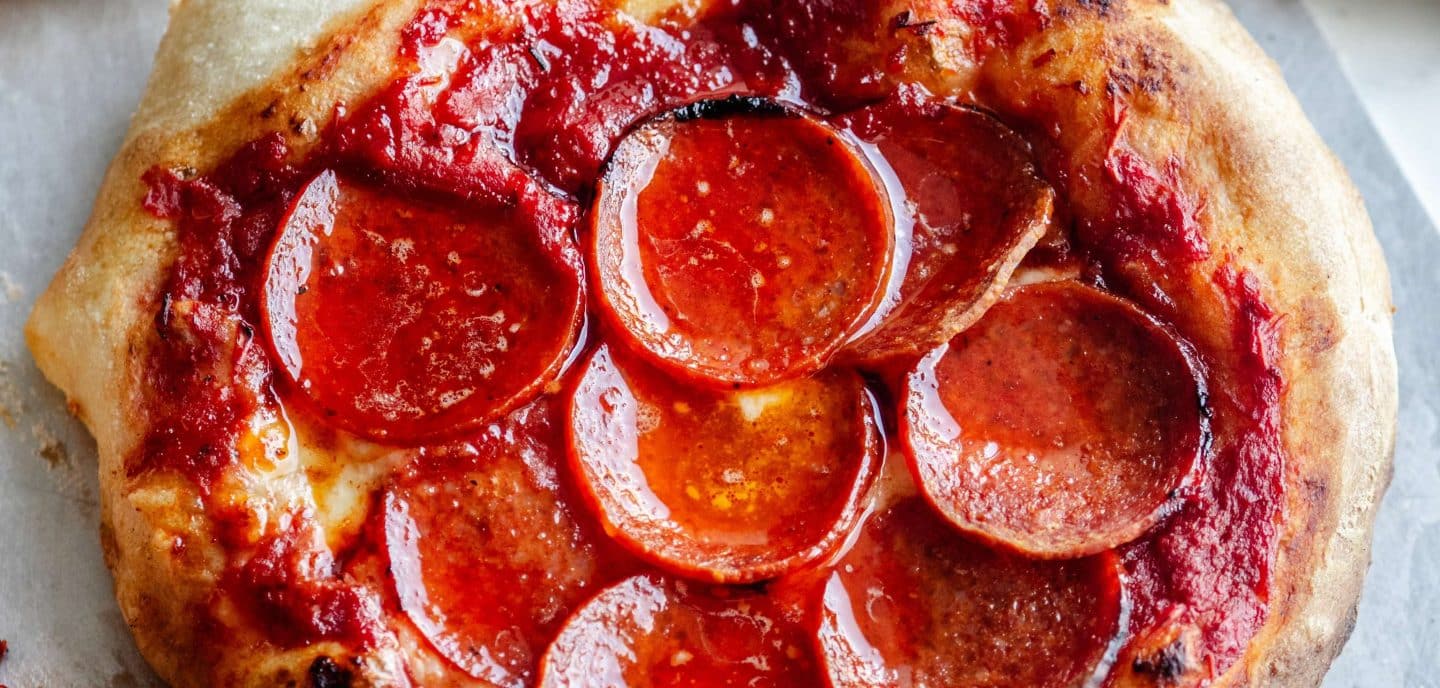 Hot honey pizza