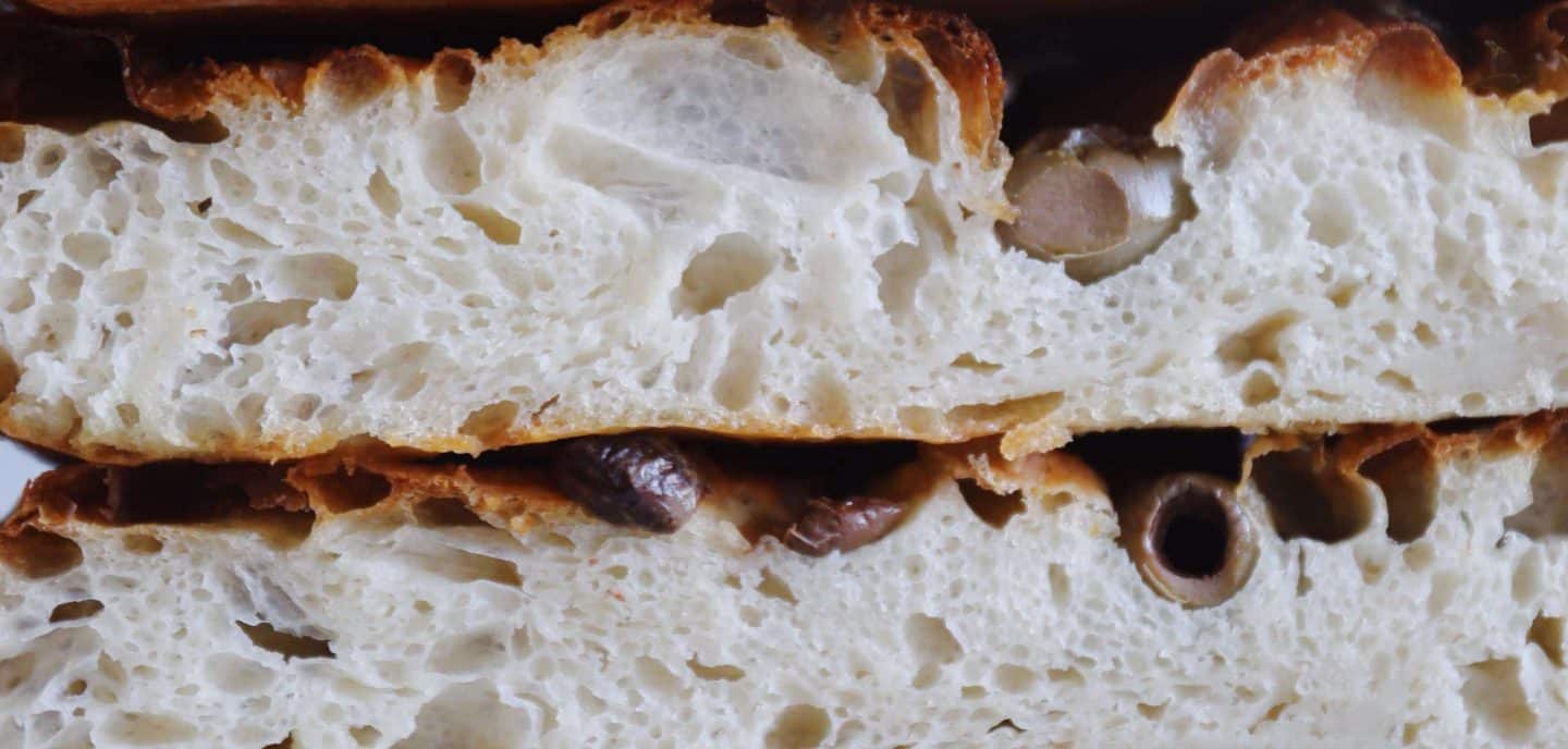 Focaccia i bradepande