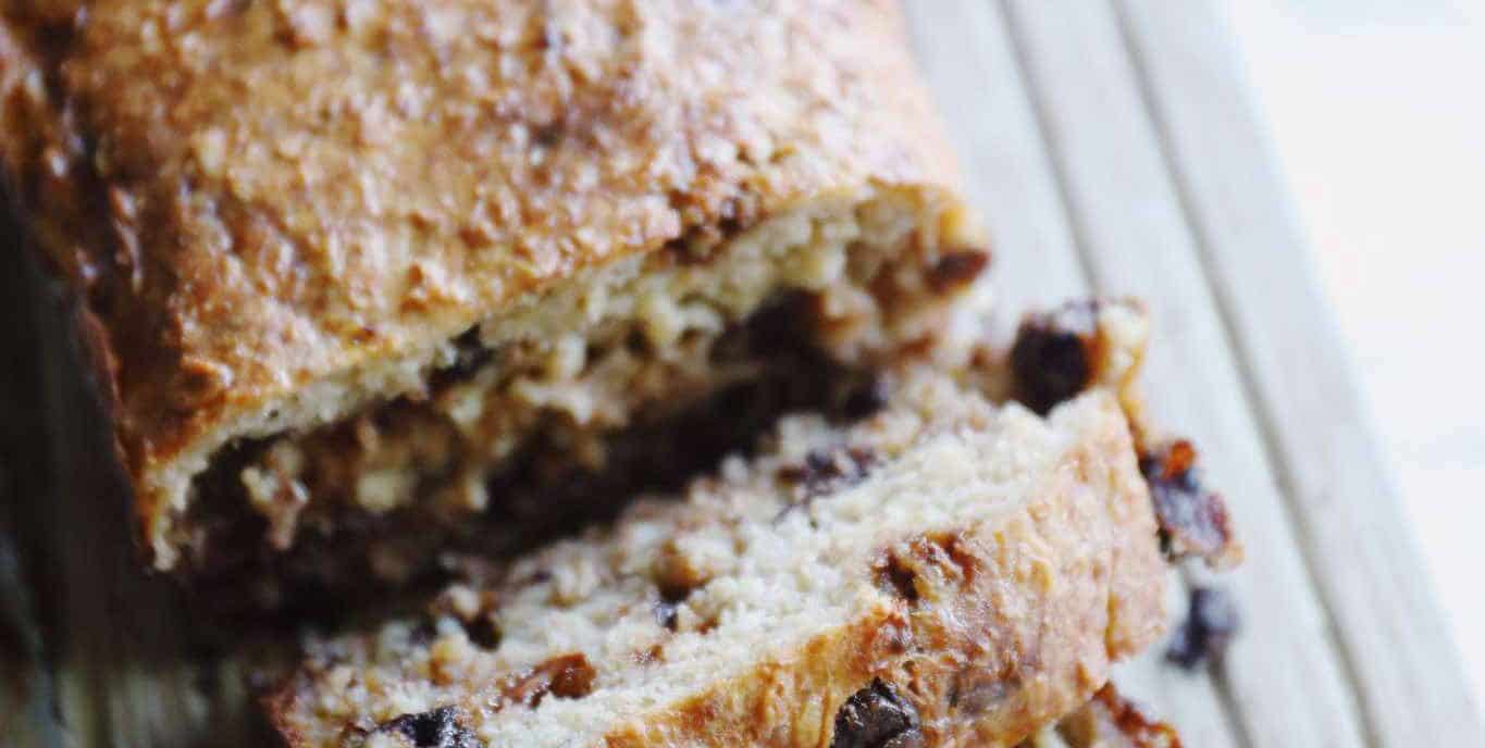 Bananbrød med hytteost