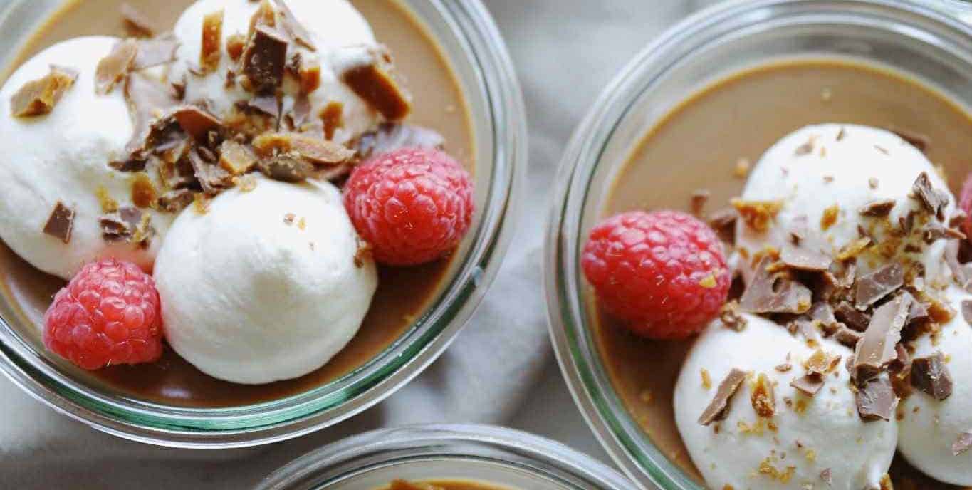 Daim panna cotta