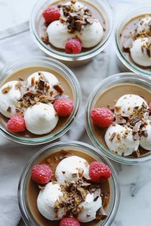 Daim panna cotta