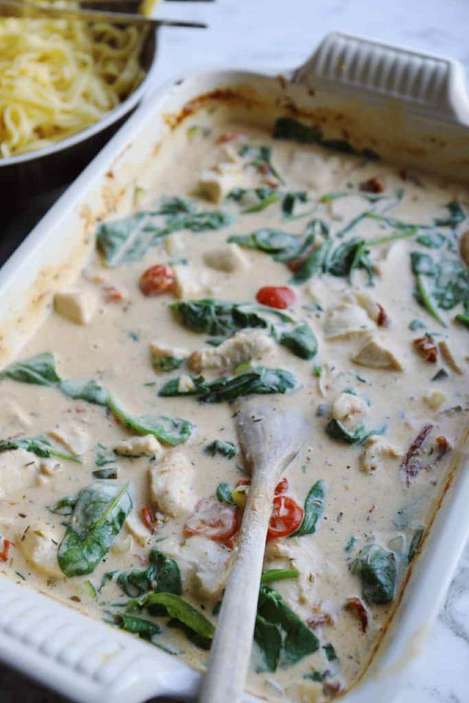 One pan marry me chicken