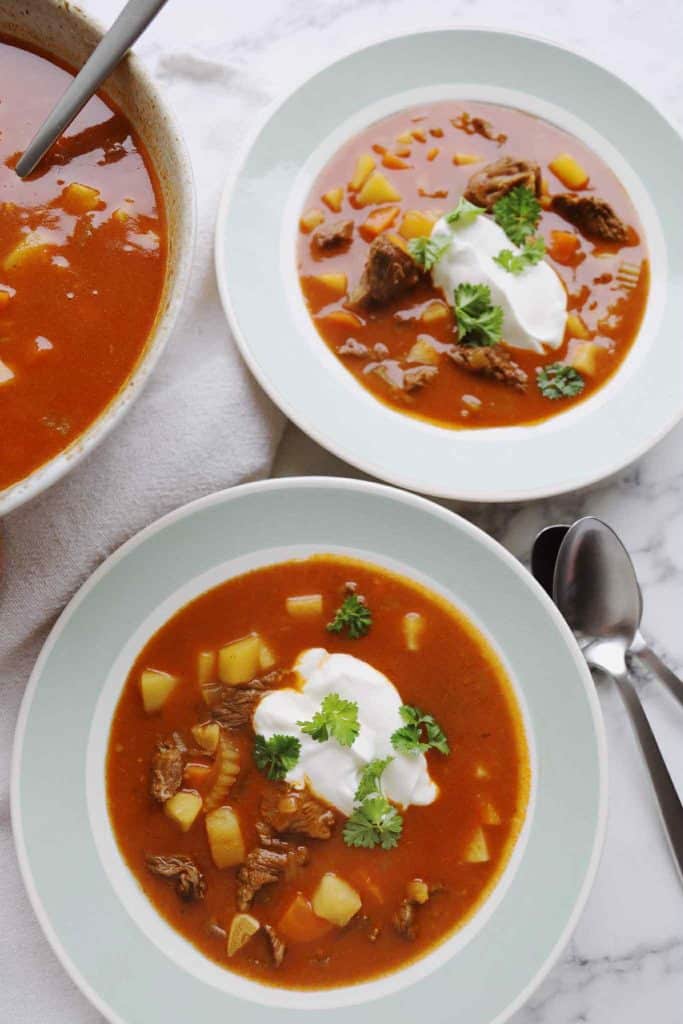 Gullashsuppe