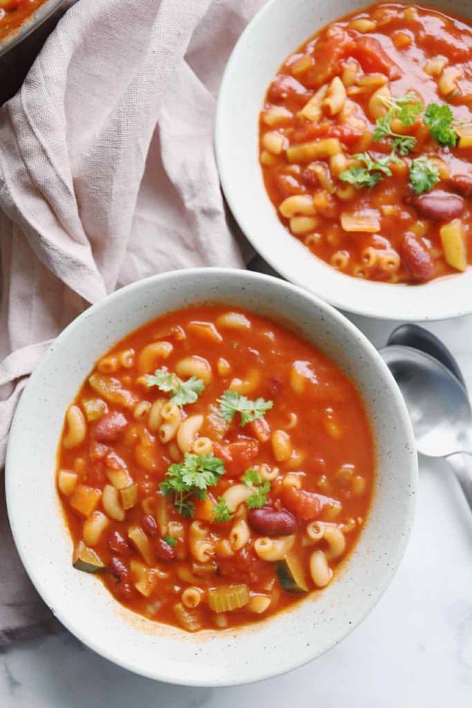 Minestronesuppe