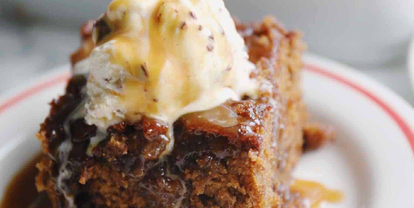 Sticky toffee pudding