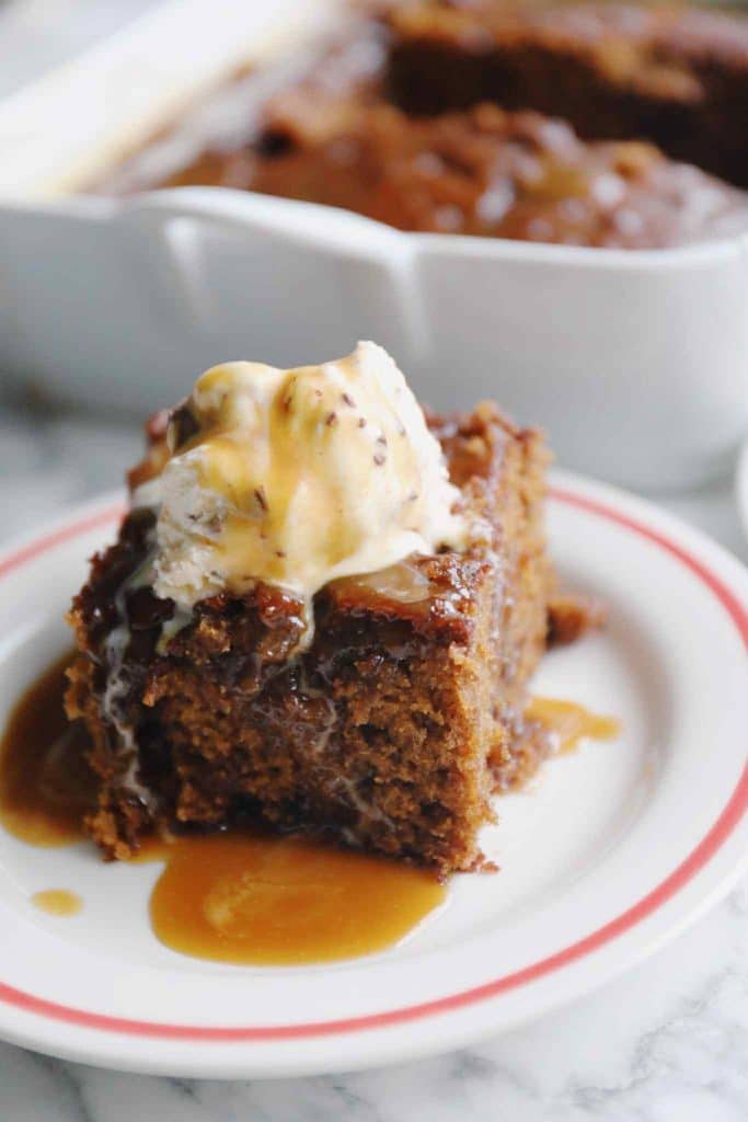 Sticky toffee pudding