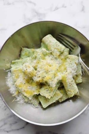 Cremet hytteost pasta