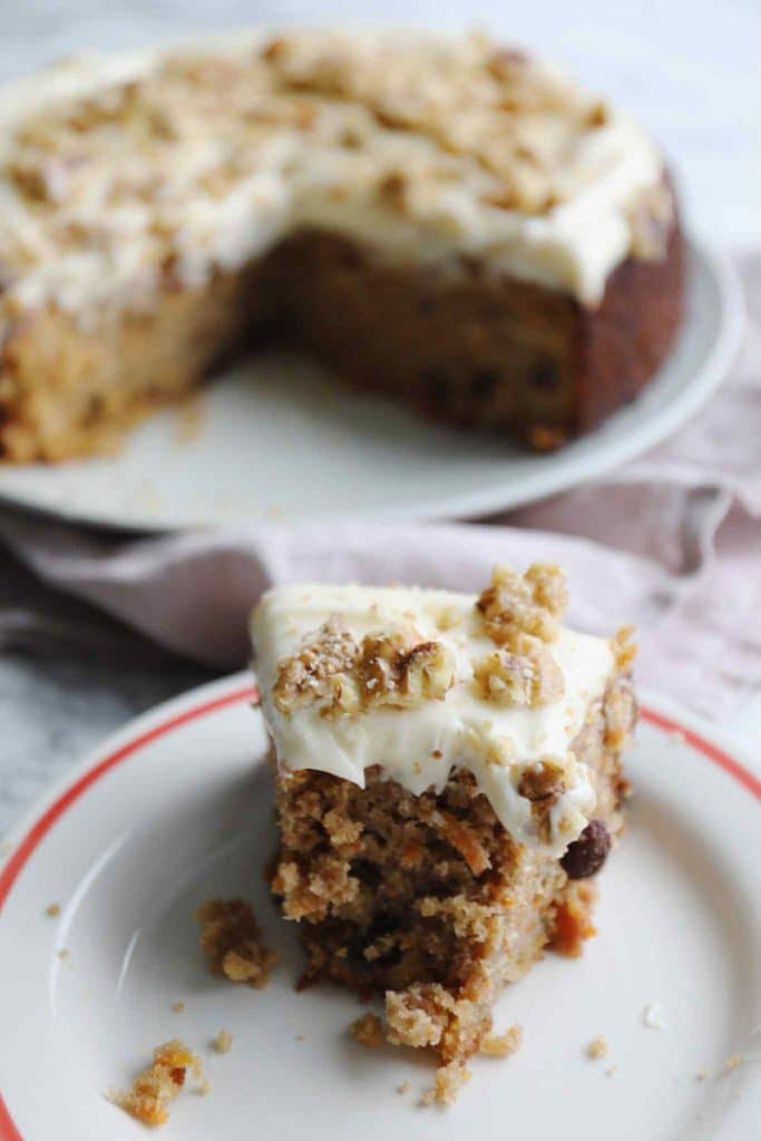 Glutenfri gulerodskage