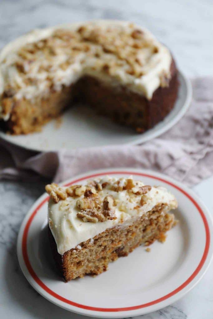 Glutenfri gulerodskage