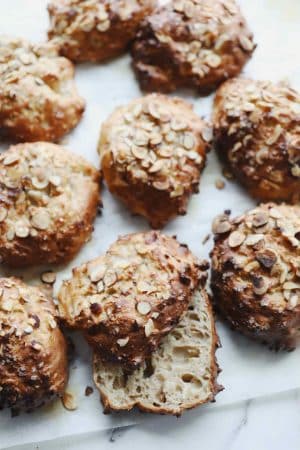 Hytteostboller med æble