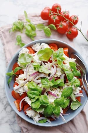 Tomatsalat med feta