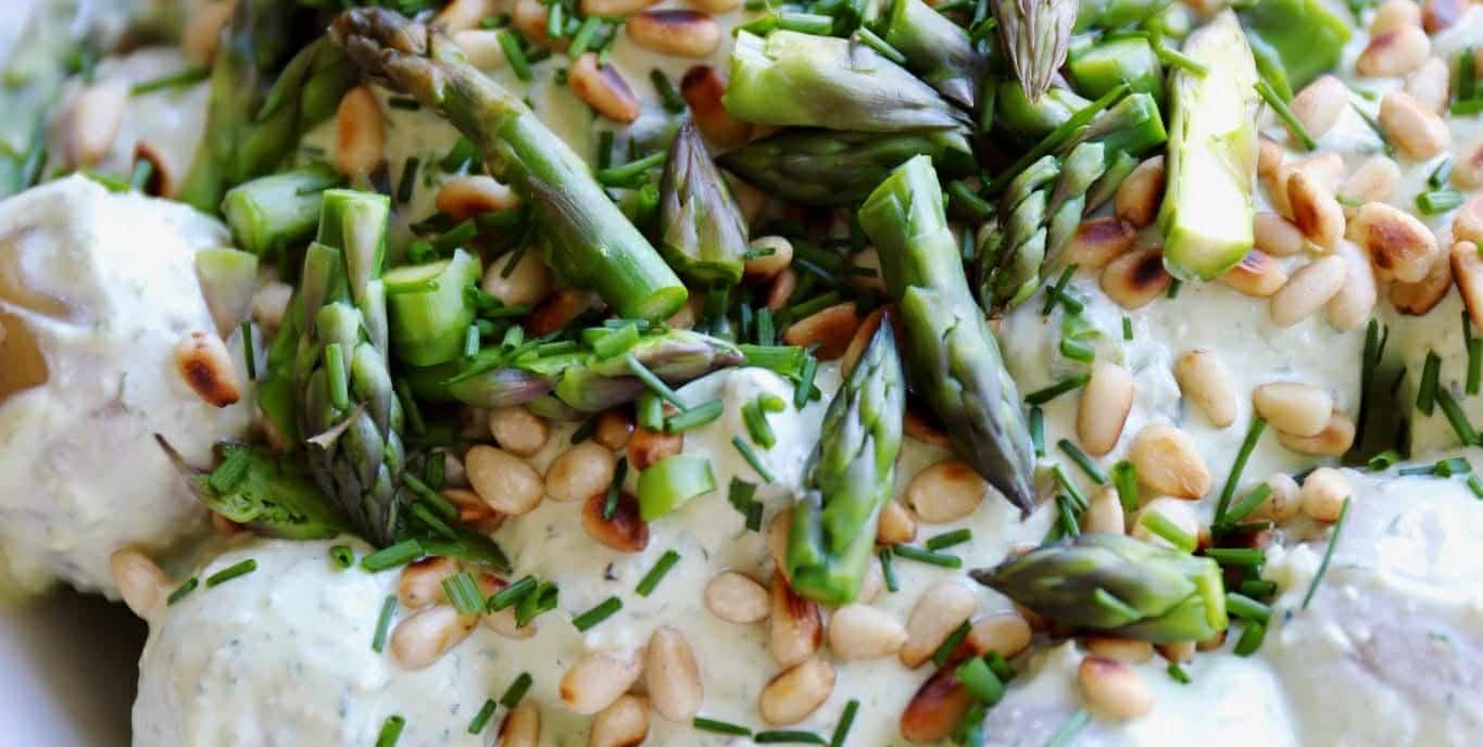 Kartoffelsalat med ramsløg