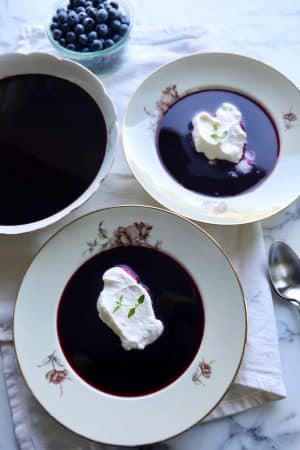 Blåbærsuppe