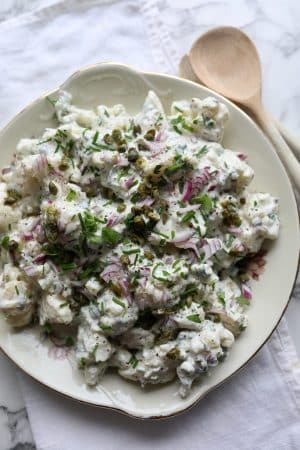 Blomkål med urtedressing